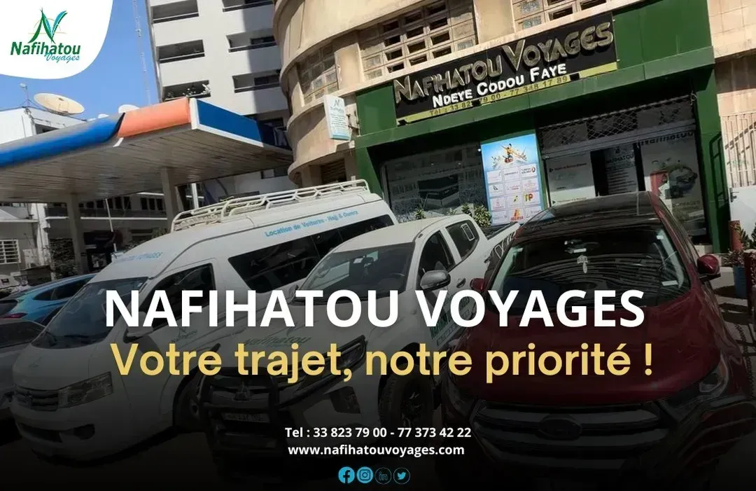L’agence Nafihatou Voyages à Dakar